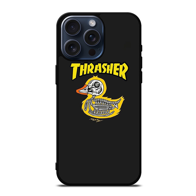 THRASHER SKATEBOARD MAGAZINE DUCK iPhone 15 Pro Max Case