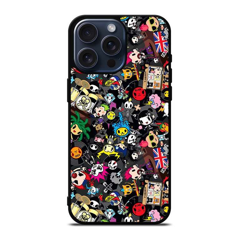 TOKIDOKI COLLAGE iPhone 15 Pro Max Case