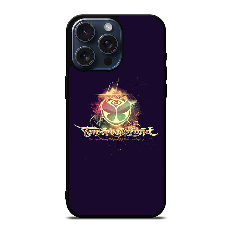 TOMORROWLAND MYSTERY LOGO iPhone 15 Pro Max Case TOMORROWLAND MYSTERY LOGO iPhone 15 Pro Max Case