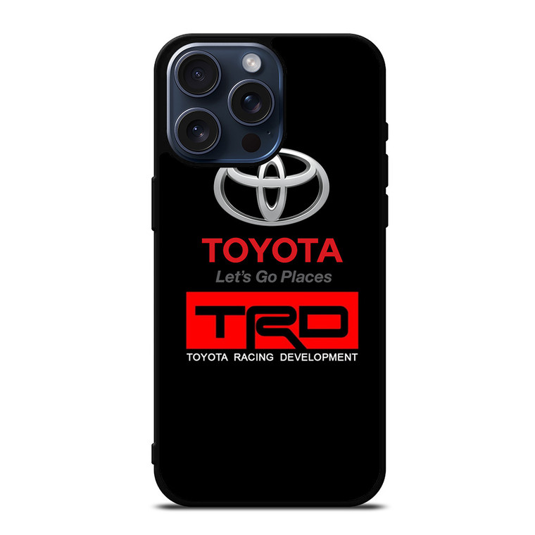 TOYOTA TRD LOGO iPhone 15 Pro Max Case