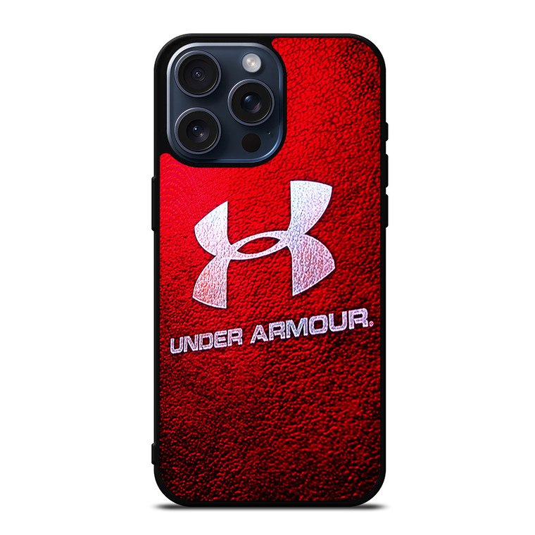 UNDER ARMOUR LOGO RED iPhone 15 Pro Max Case