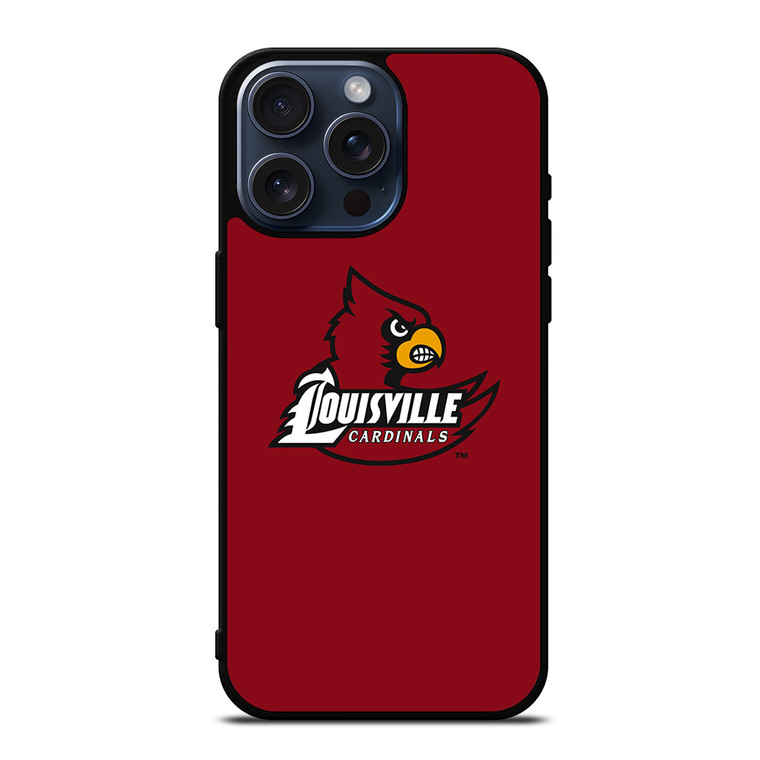 UNIVERSITY OF LOUISVILLE CARDINALS iPhone 15 Pro Max Case