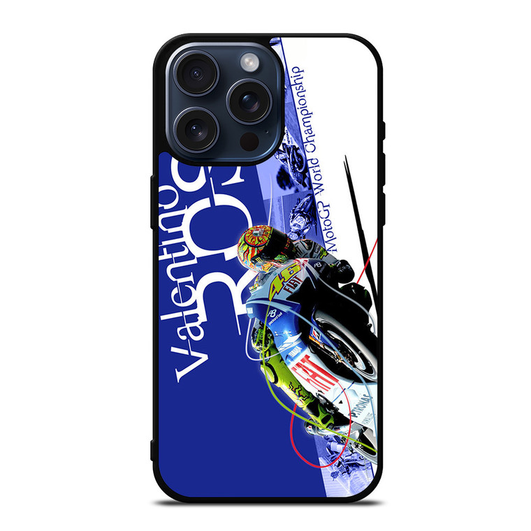 VALENTINO ROSSI MOTOGP CHAMPIONSHIP iPhone 15 Pro Max Case