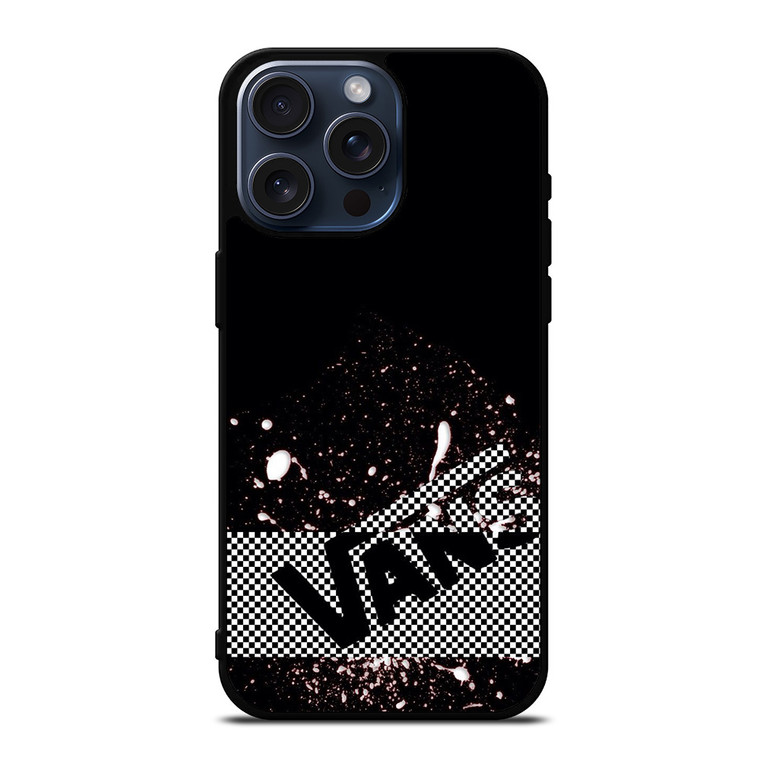 VANS LOGO SPLASH iPhone 15 Pro Max Case