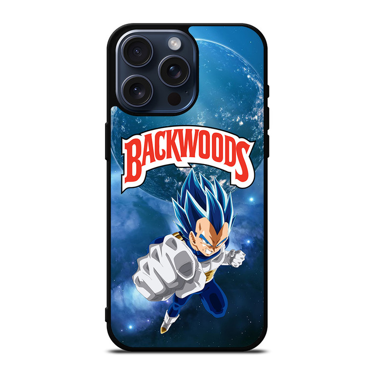 VEGETA DRAGON BALL BACKWOOD iPhone 15 Pro Max Case