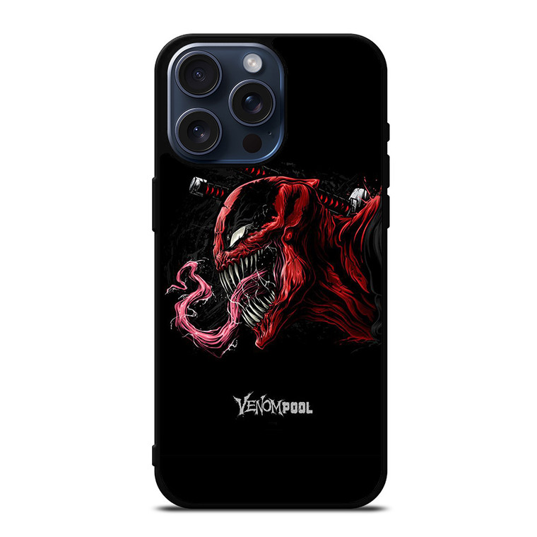 VENOMPOOL VENOM DEADPOOL MARVEL iPhone 15 Pro Max Case