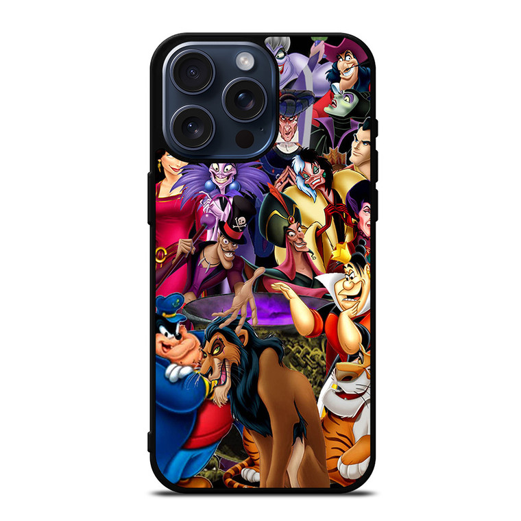 VILLAINS of DISNEY PRINCESS iPhone 15 Pro Max Case