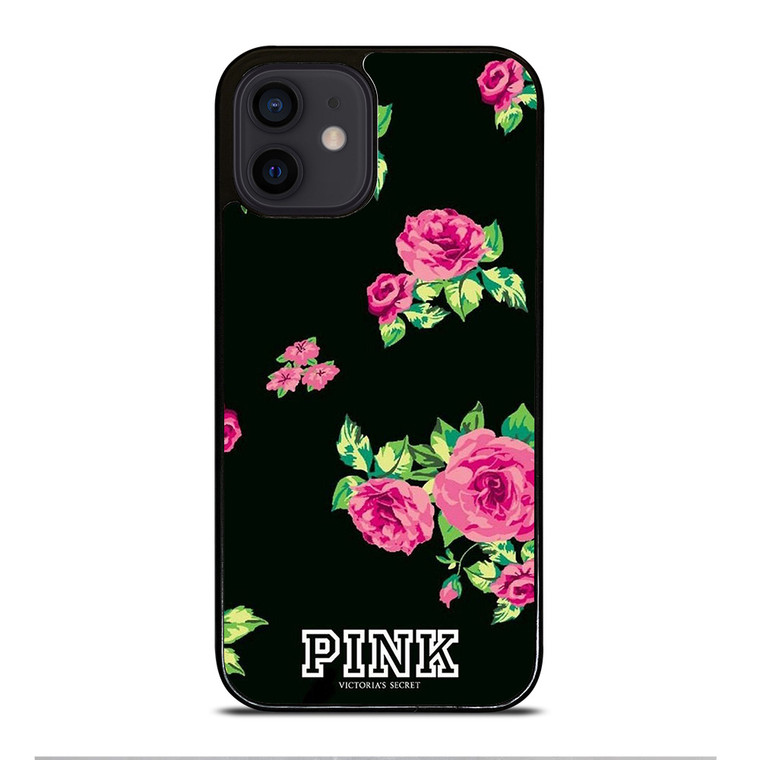 VICTORIA'S SECRET FLORAL PINK iPhone 12 Mini Case