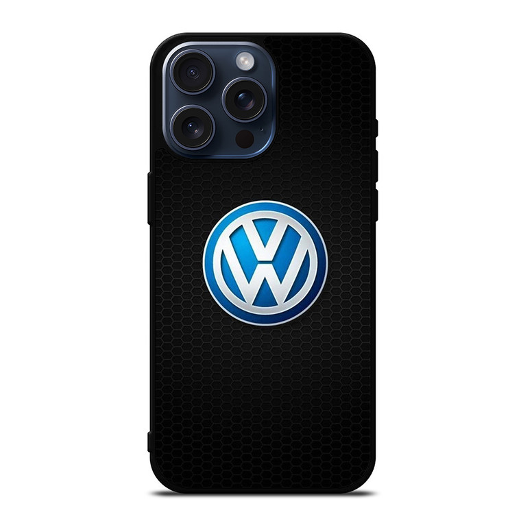 VW VOLKSWAGEN CAR LOGO EMBLEM iPhone 15 Pro Max Case