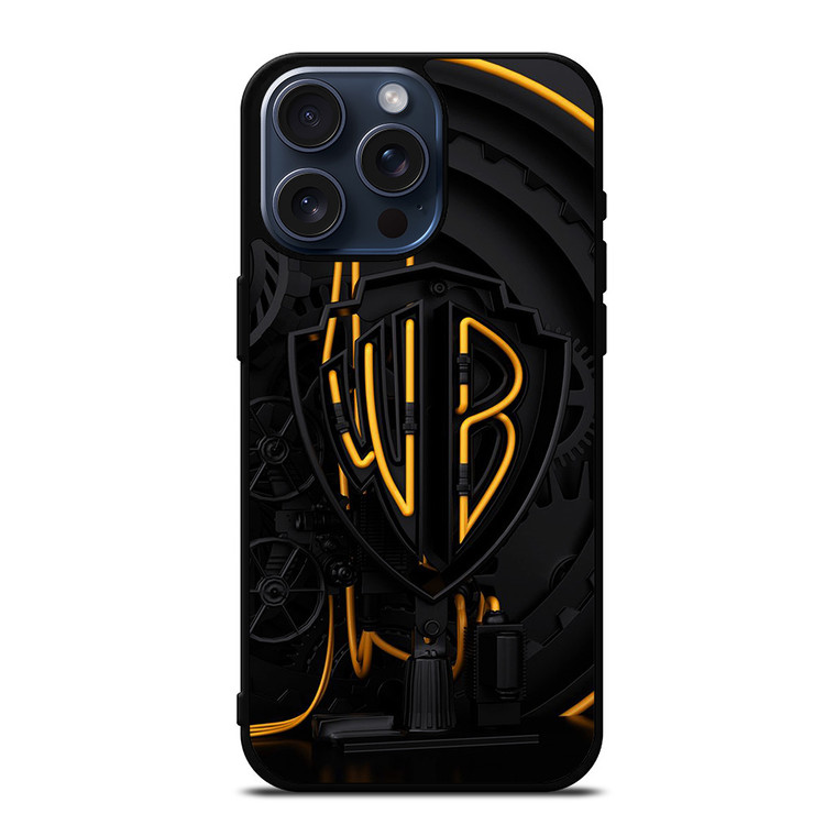 WARNER BROS LOGO STEAMPUNK iPhone 15 Pro Max Case