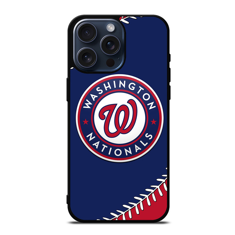 WASHINGTON NATIONALS BASEBALL LOGO iPhone 15 Pro Max Case