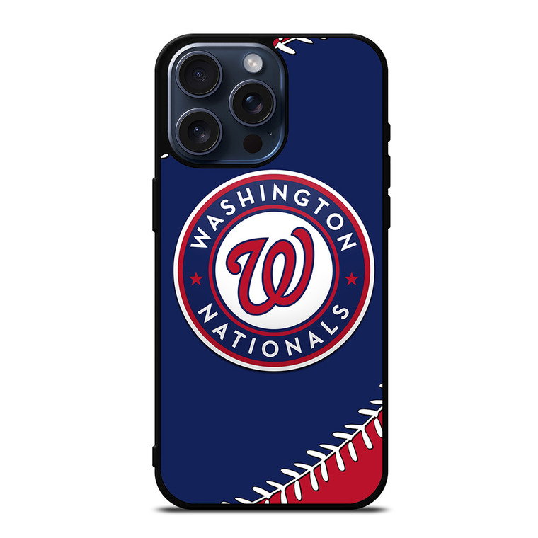 WASHINGTON NATIONALS BASEBALL LOGO iPhone 15 Pro Max Case