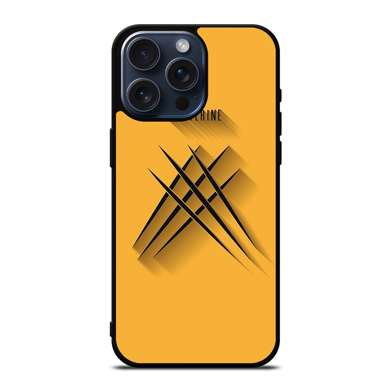 WOLFERINE YELLOW CLAW X-MEN iPhone 15 Pro Max Case