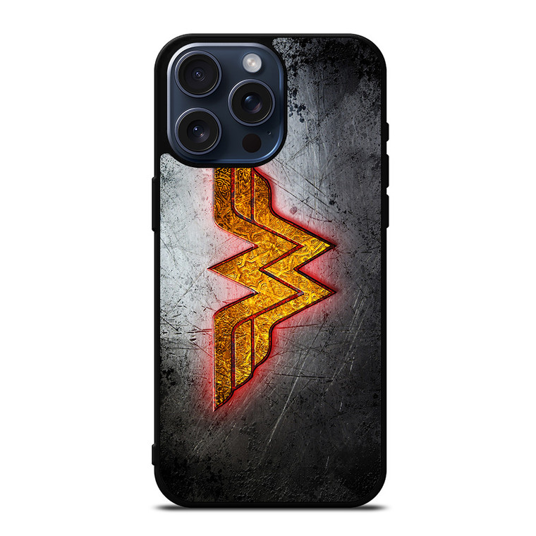 WONDER WOMAN GOLDEN LOGO iPhone 15 Pro Max Case