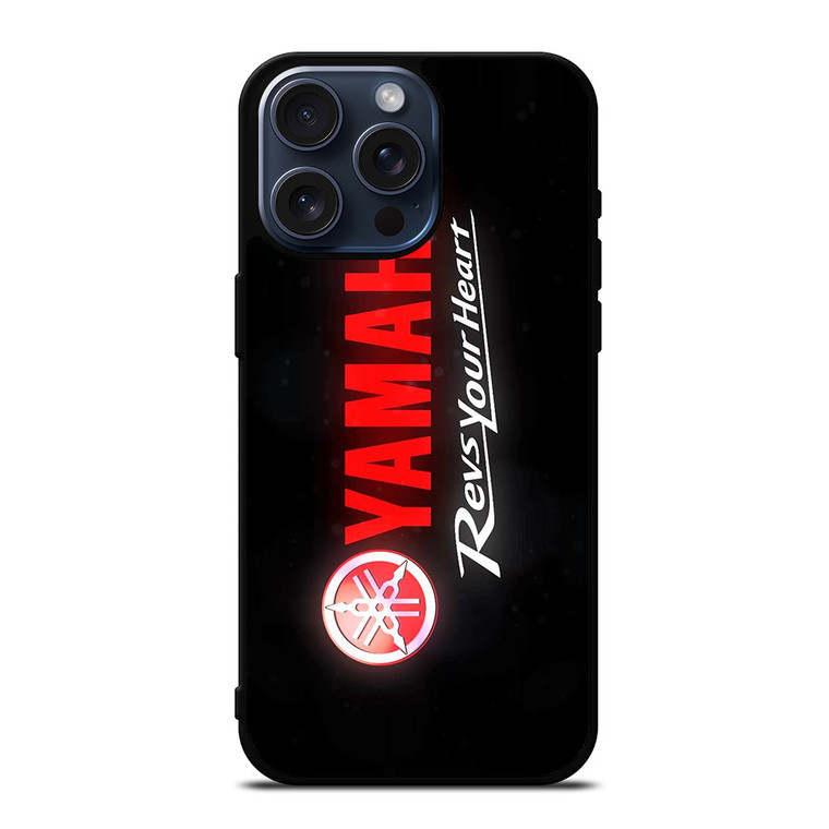 YAMAHA LOGO REVS YOUR HEART iPhone 15 Pro Max Case