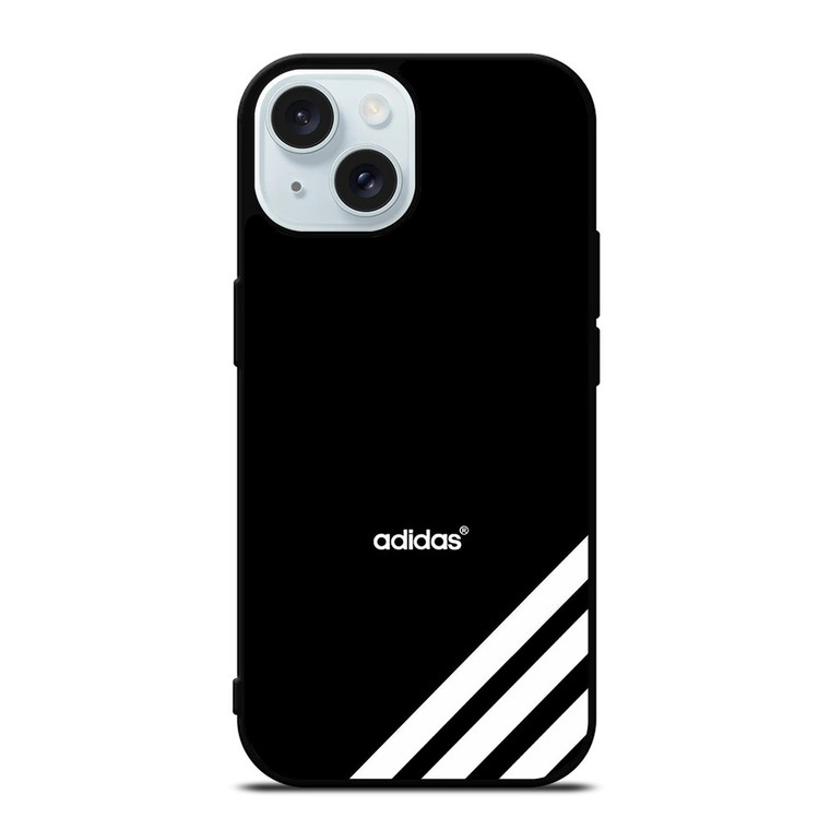 ADIDAS STRIPE LOGO iPhone 15  Case Cover