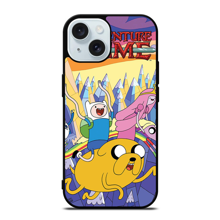 ADVENTURE TIME FINN AND JAKE iPhone 15  Case Cover ADVENTURE TIME FINN AND JAKE iPhone 15  Case Cover