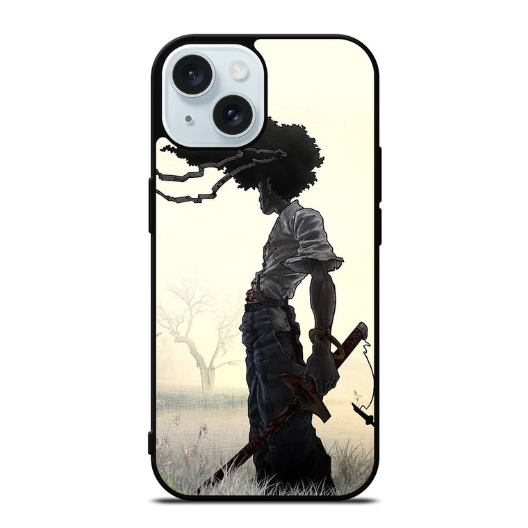 AFRO SAMURAI NINJA iPhone 15  Case Cover AFRO SAMURAI NINJA iPhone 15  Case Cover