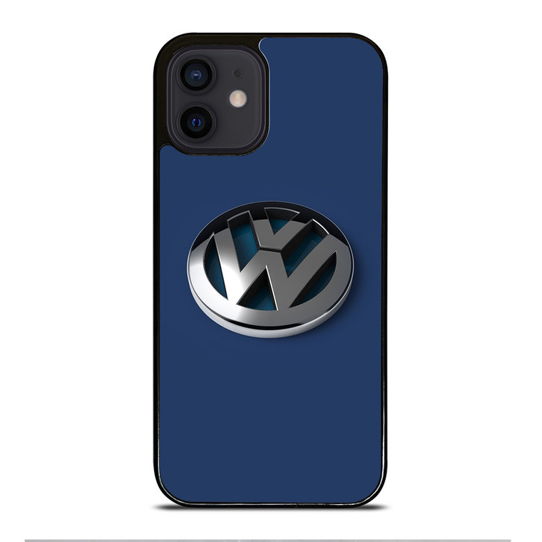 VW VOLKSWAGEN GLOSSY LOGO EMBLEM iPhone 12 Mini Case