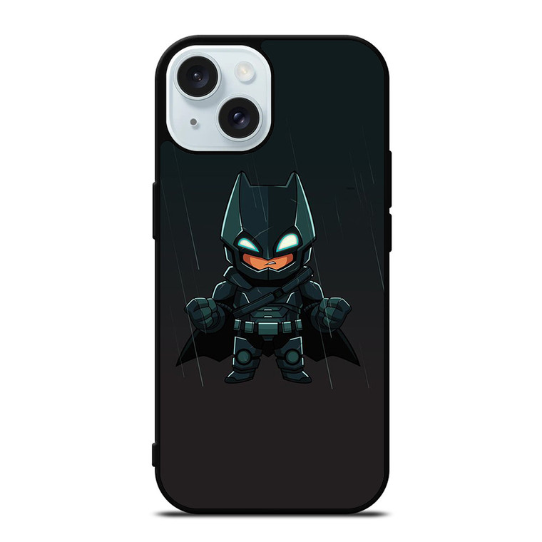 ARMORED BATMAN KAWAII VS SUPERMAN iPhone 15  Case Cover