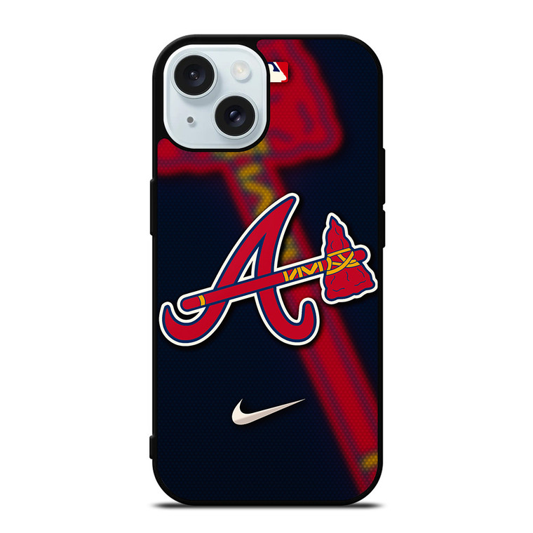 ATLANTA BRAVES MLB NIKE iPhone 15  Case Cover