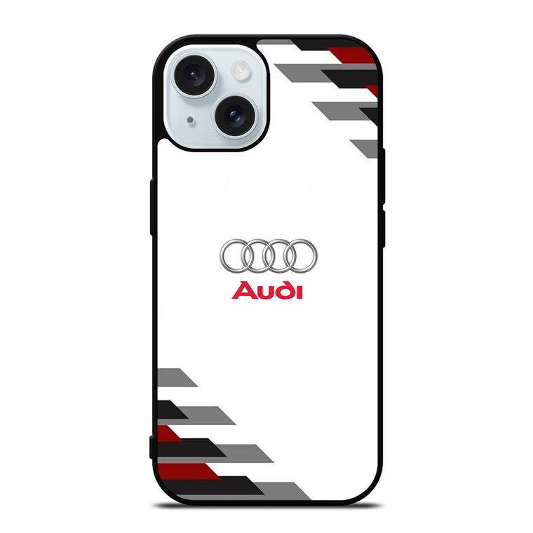AUDI FUTURISTIC LOGO iPhone 15  Case Cover