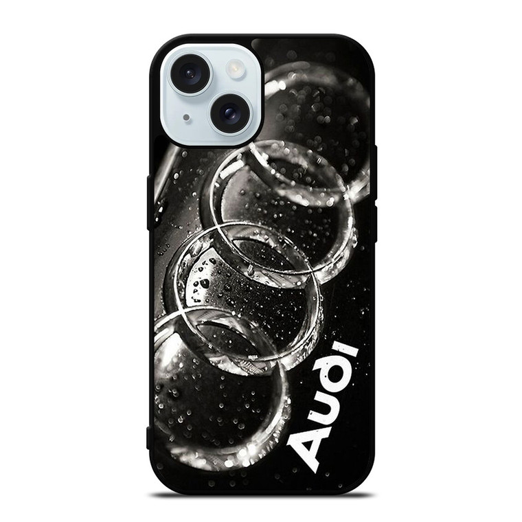 AUDI LOGO AFTER RAIN iPhone 15  Case Cover