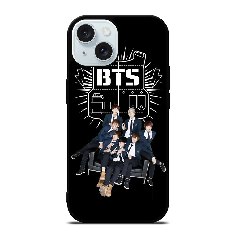 BANGTAN BOYS BTS FAMILY iPhone 15  Case Cover