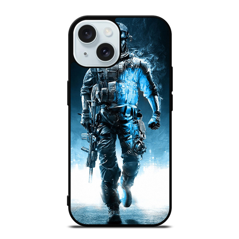 BATTLEFIELD 3 ACTION GAME iPhone 15  Case Cover