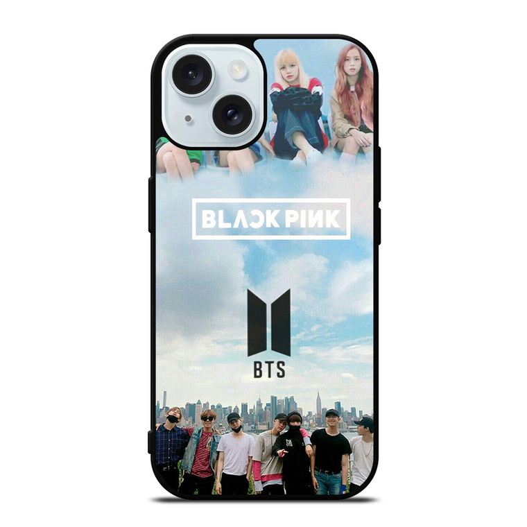 BLACKPINK VS BTS KPOP GROUP iPhone 15  Case Cover