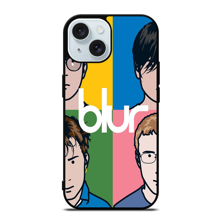 BLUR ROCK BAND ART COVER iPhone 15  Case Cover