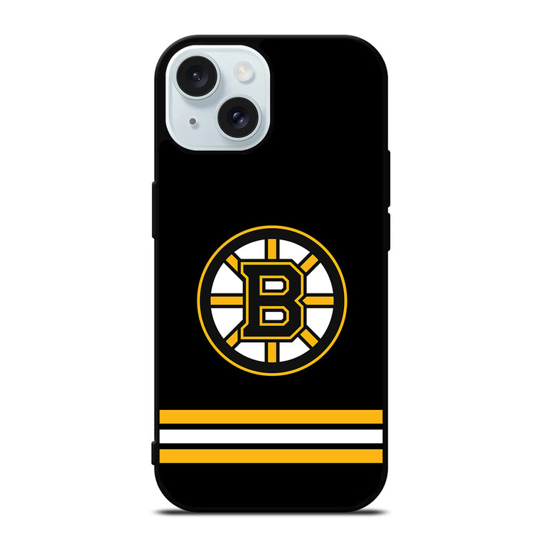 BOSTON BRUINS NHL LOGO iPhone 15  Case Cover