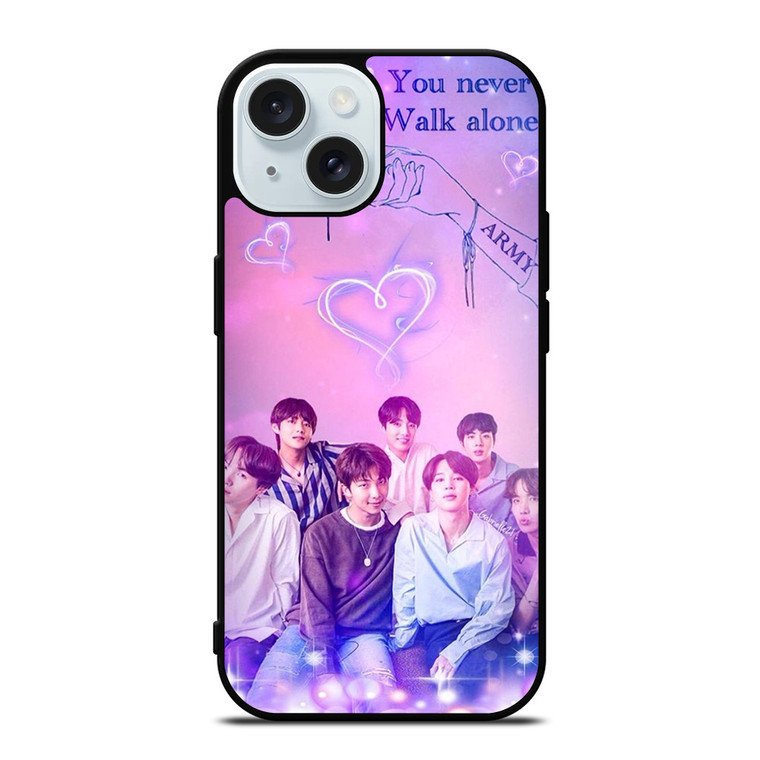 BTS BANGTAN BOYS ARMY iPhone 15  Case Cover