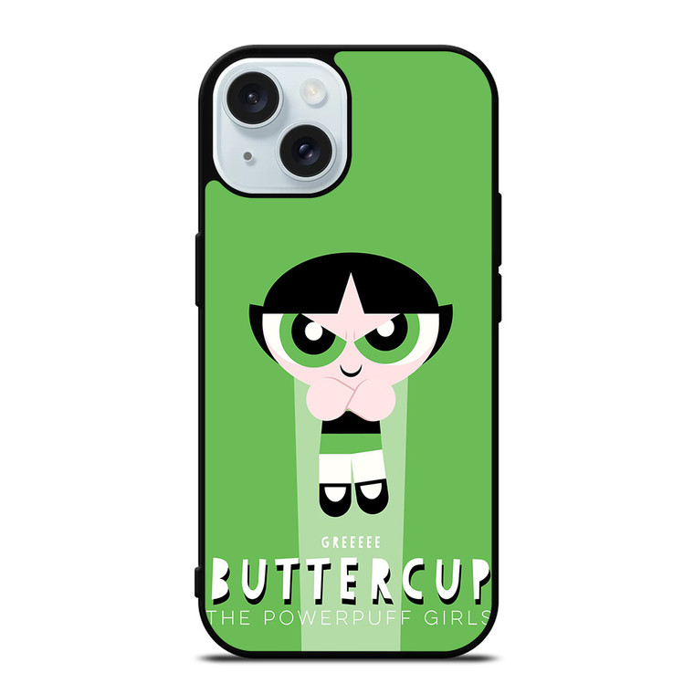 BUTTERCUP THE POWERPUFF GIRLS iPhone 15  Case Cover BUTTERCUP THE POWERPUFF GIRLS iPhone 15  Case Cover