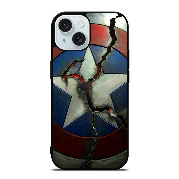 CAPTAIN AMERICA SHIELD 2 iPhone 15  Case Cover