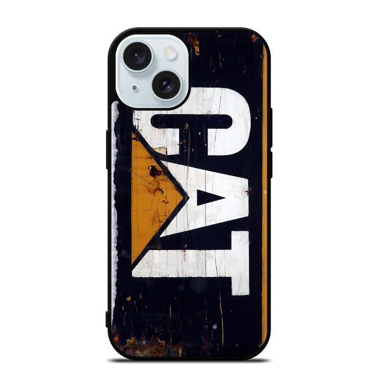 CATERPILLAR RUSTY LOGO iPhone 15  Case Cover