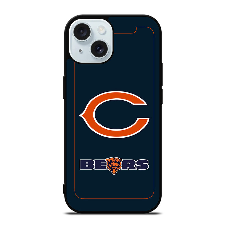 CHICAGO BEARS LOGO ICON iPhone 15  Case Cover