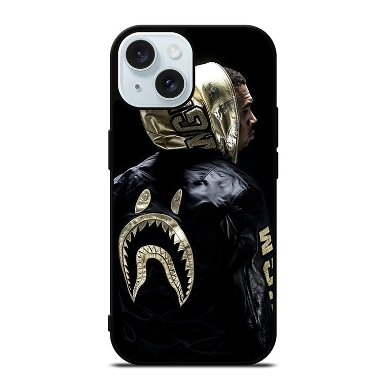 CHRIS BROWN BAPE iPhone 15  Case Cover