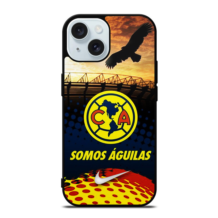 CLUB AMERICA LOGO SOMOS AGUILAS iPhone 15  Case Cover
