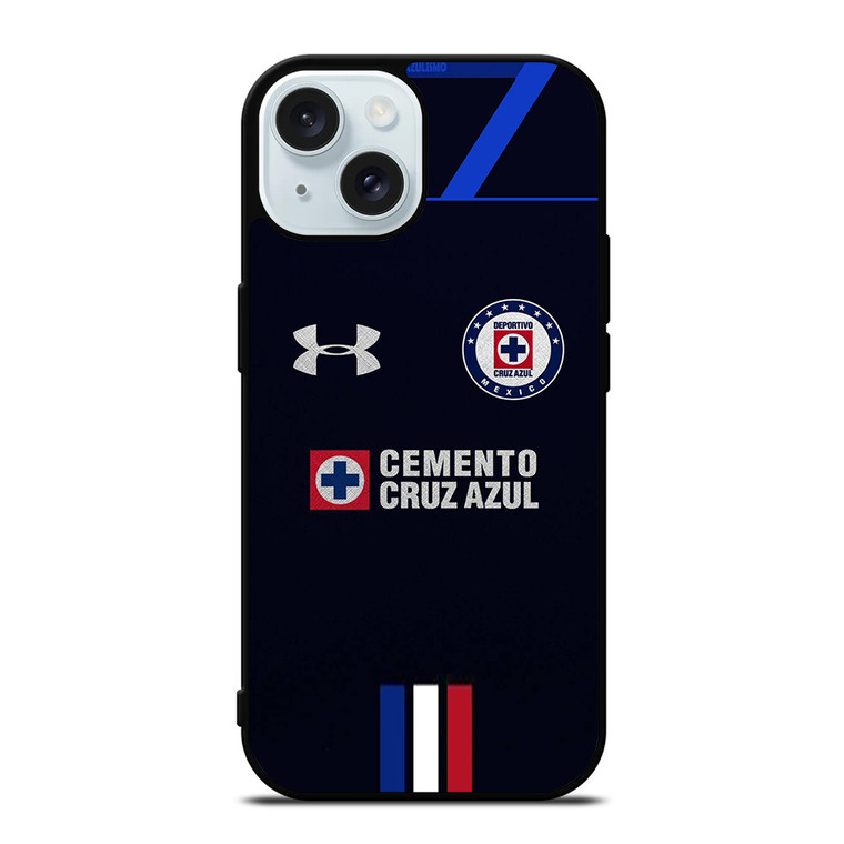 CRUZ AZUL FOOTBAL CLUB JERSEY iPhone 15  Case Cover