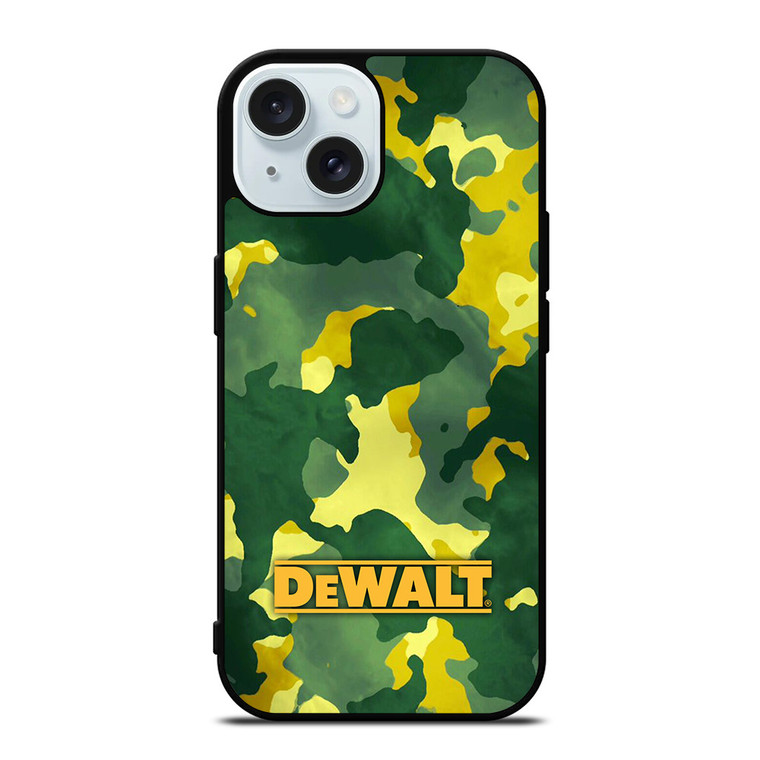 DEWALT LOGO GREEN ARMY iPhone 15  Case Cover