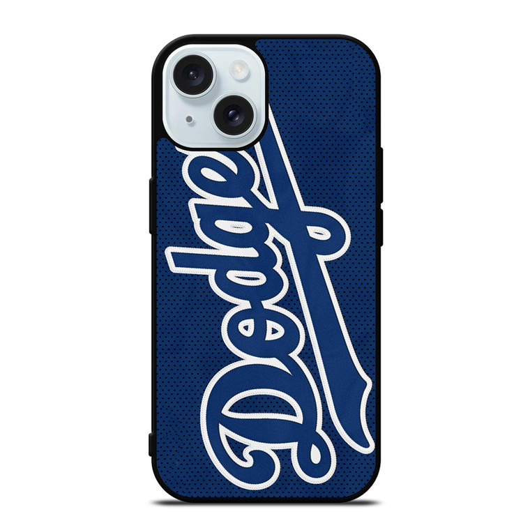 DODGERS LOGO BLUE iPhone 15  Case Cover