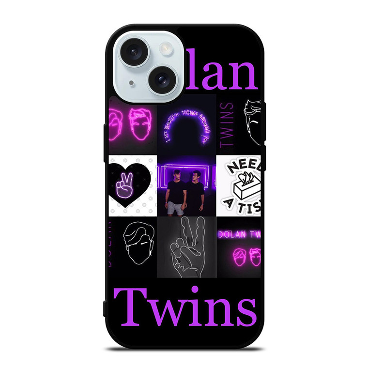 DOLAN TWINS LOGO iPhone 15  Case Cover