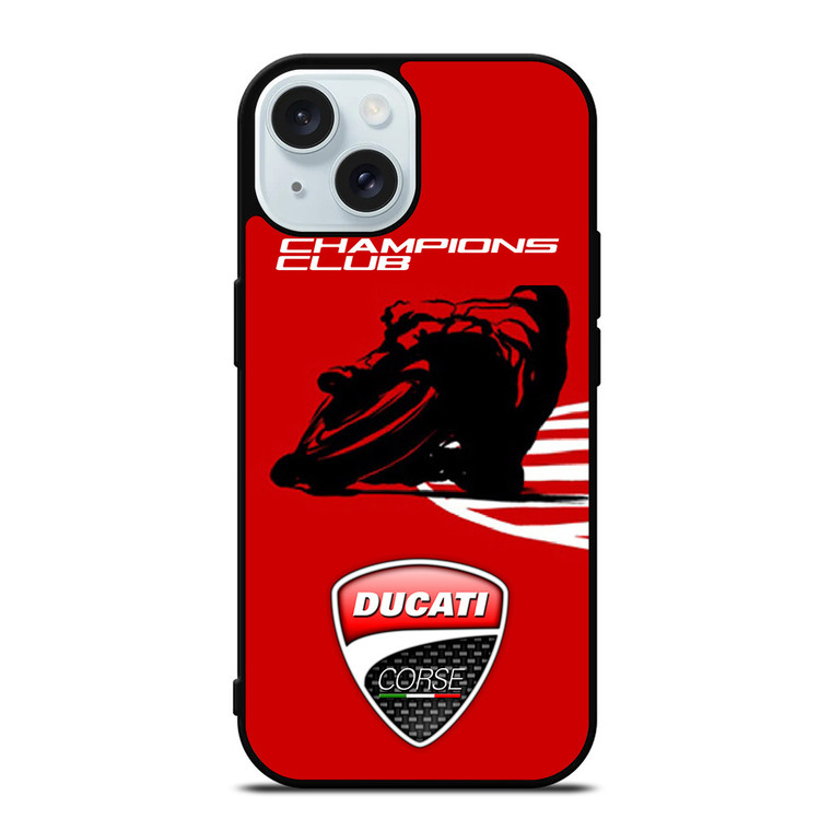 DUCATI LOGO CORSE MOTOGP 3 iPhone 15  Case Cover