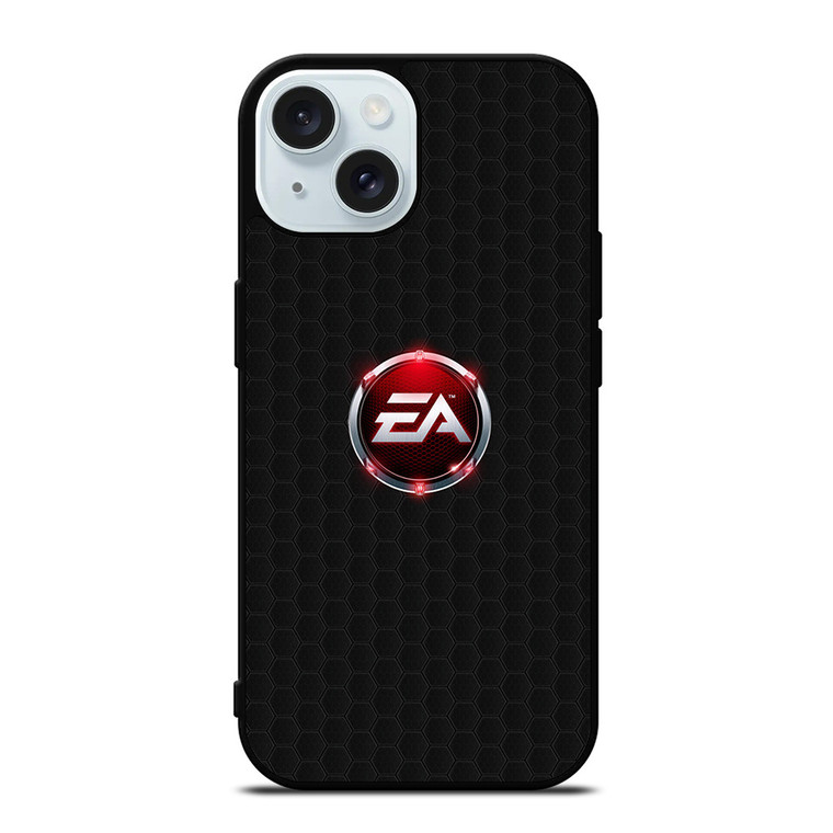 ELECTRONIC ART EA LOGO CARBON iPhone 15  Case Cover