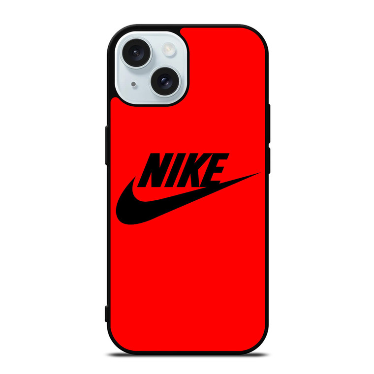 ELEGANT NIKE RED iPhone 15  Case Cover