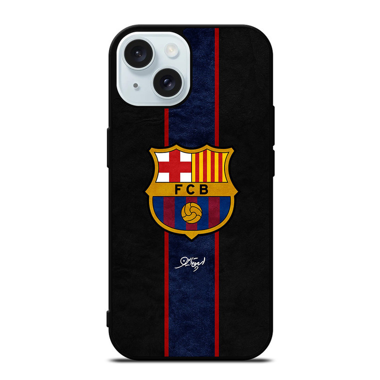 FC BARCELONA CLUB LOGO iPhone 15  Case Cover