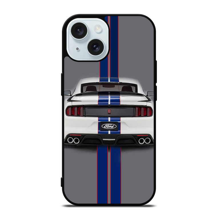 FORD MUSTANG SUPER CAR iPhone 15  Case Cover FORD MUSTANG SUPER CAR iPhone 15  Case Cover