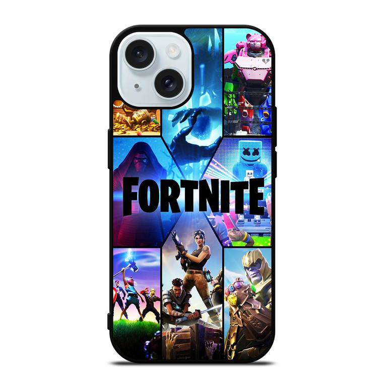 FORTNITE GAME COMPILATION iPhone 15  Case Cover