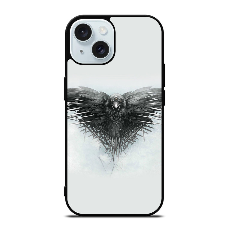 GAME OF THRONES CROW iPhone 15  Case Cover